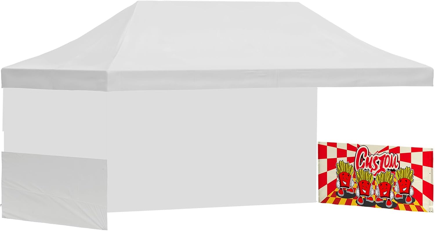 로고가 있는 맞춤형 캐노피 텐트 교체용 10x20FT, 무역 박람회, 시장, 이벤트, 비즈니스 광고를 위한 맞춤형 팝업 텐트 커버(프레임 없음)(캐노피 상단만 해당)