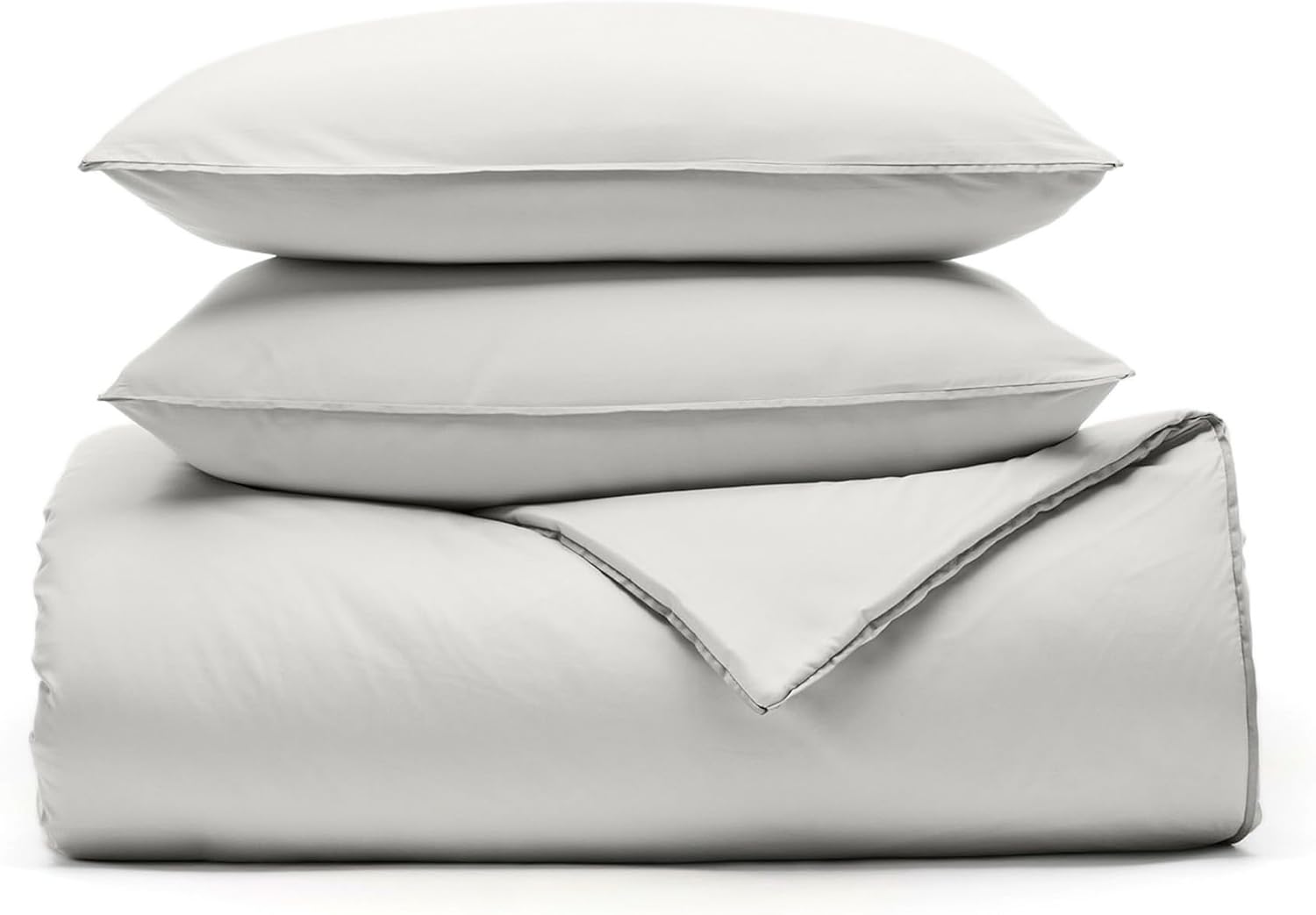 BOLL  BRANCH Signature Comforter Set - King/Cal King, Mist - Luxury 100% Organic Cotton - 1 Comforter, 2 Shams - Hypoallergenic, All-Season Weight · v6