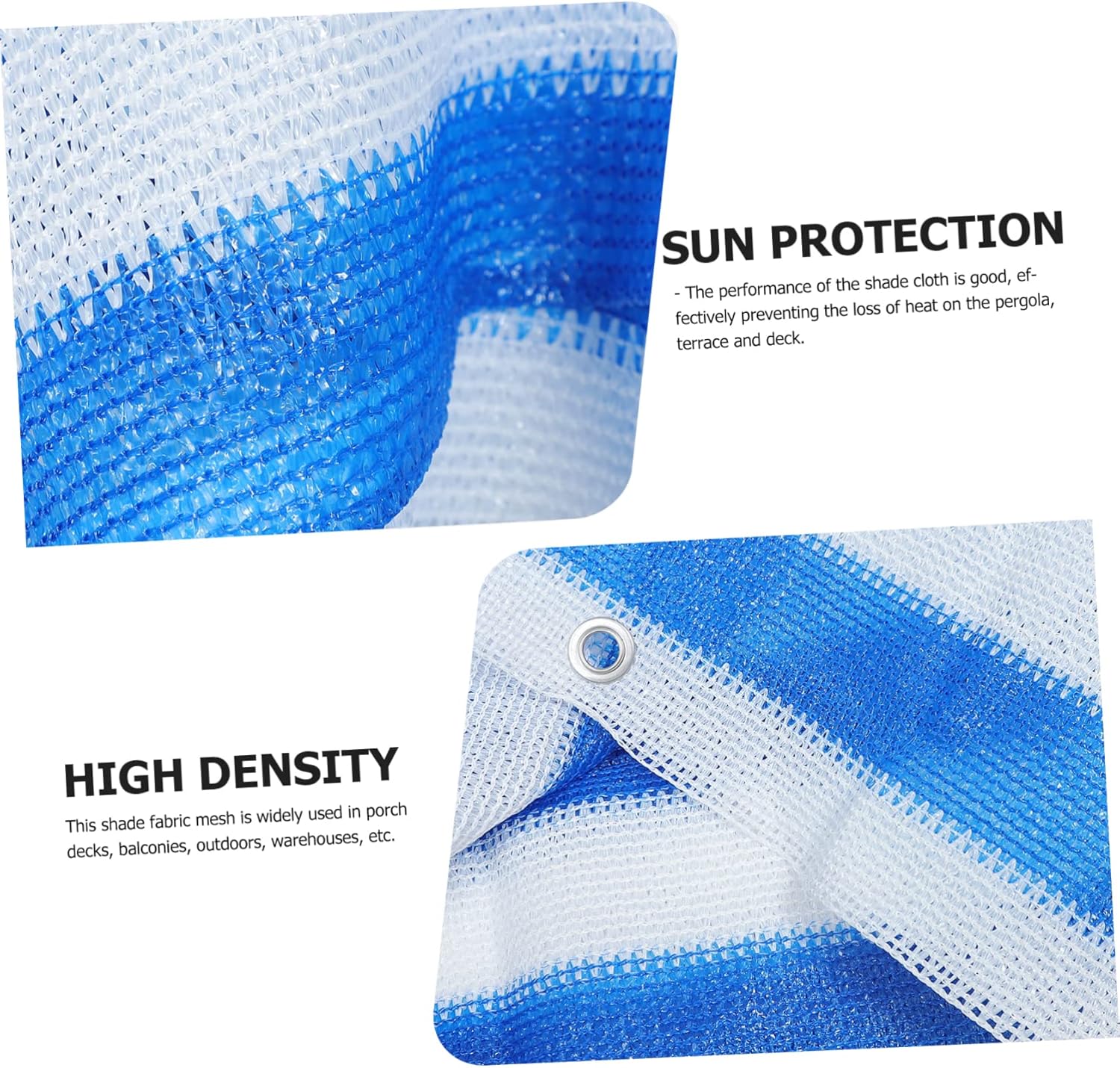 Sunscreen Waterproof Gazebo Protect Netting Privacy Fence Clothing Tent Patio Shades for Outside Balcony Privacy Screen Shade Cloth Covers Windscreen Tarp Sunblock UV Block Net Pe · v3