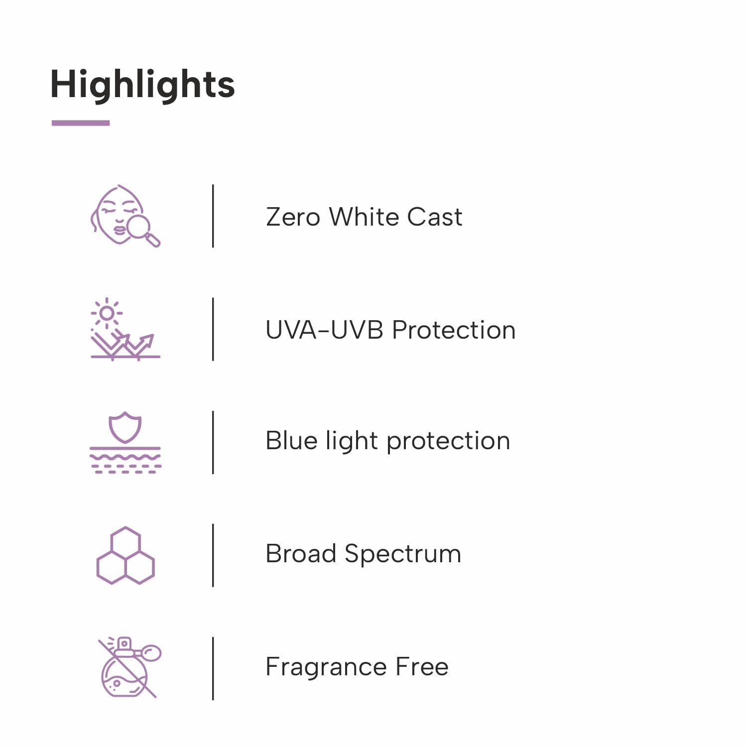 HIRU HYALURONIC ACID 1% SUNSCREEN | SPF 50 PA | FOR ALL SKIN TYPES | NO WHITE CAST | 50G · v2