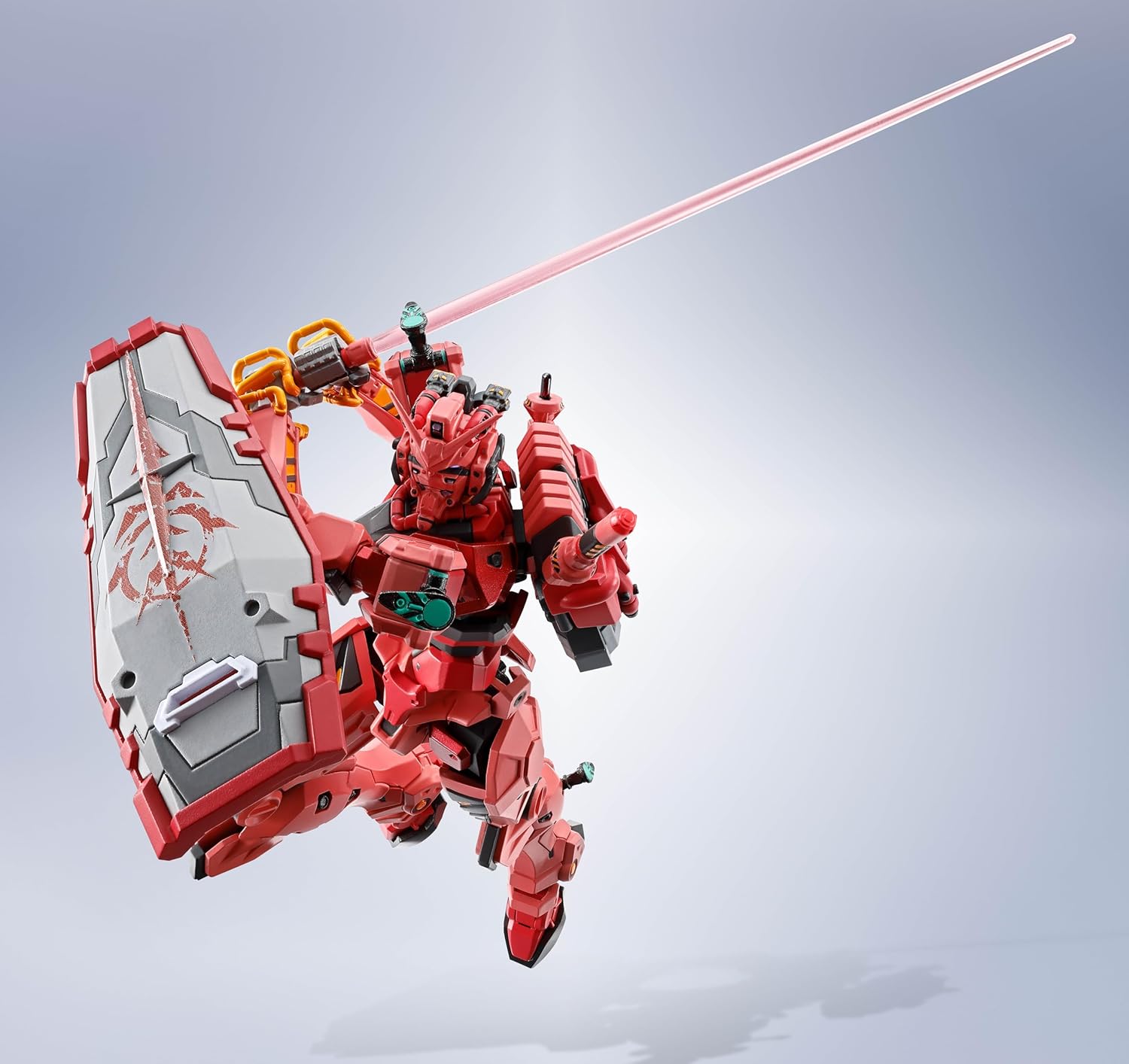 TAMASHII NATIONS - Mobil Takım Gundama Gquuuuuuuux - Kırmızı Gundamlı Metal Robot Ruhlar Figürü