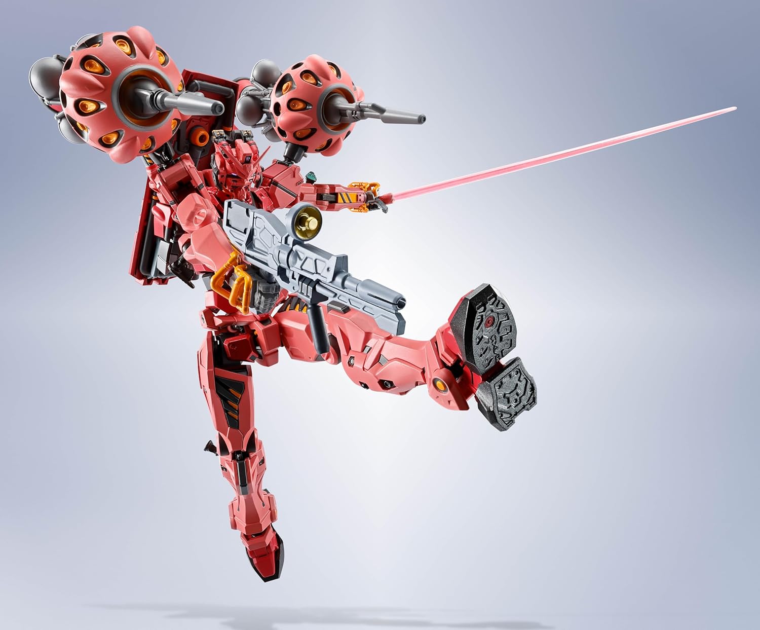 TAMASHII NATIONS - Mobil Takım Gundama Gquuuuuuuux - Kırmızı Gundamlı Metal Robot Ruhlar Figürü