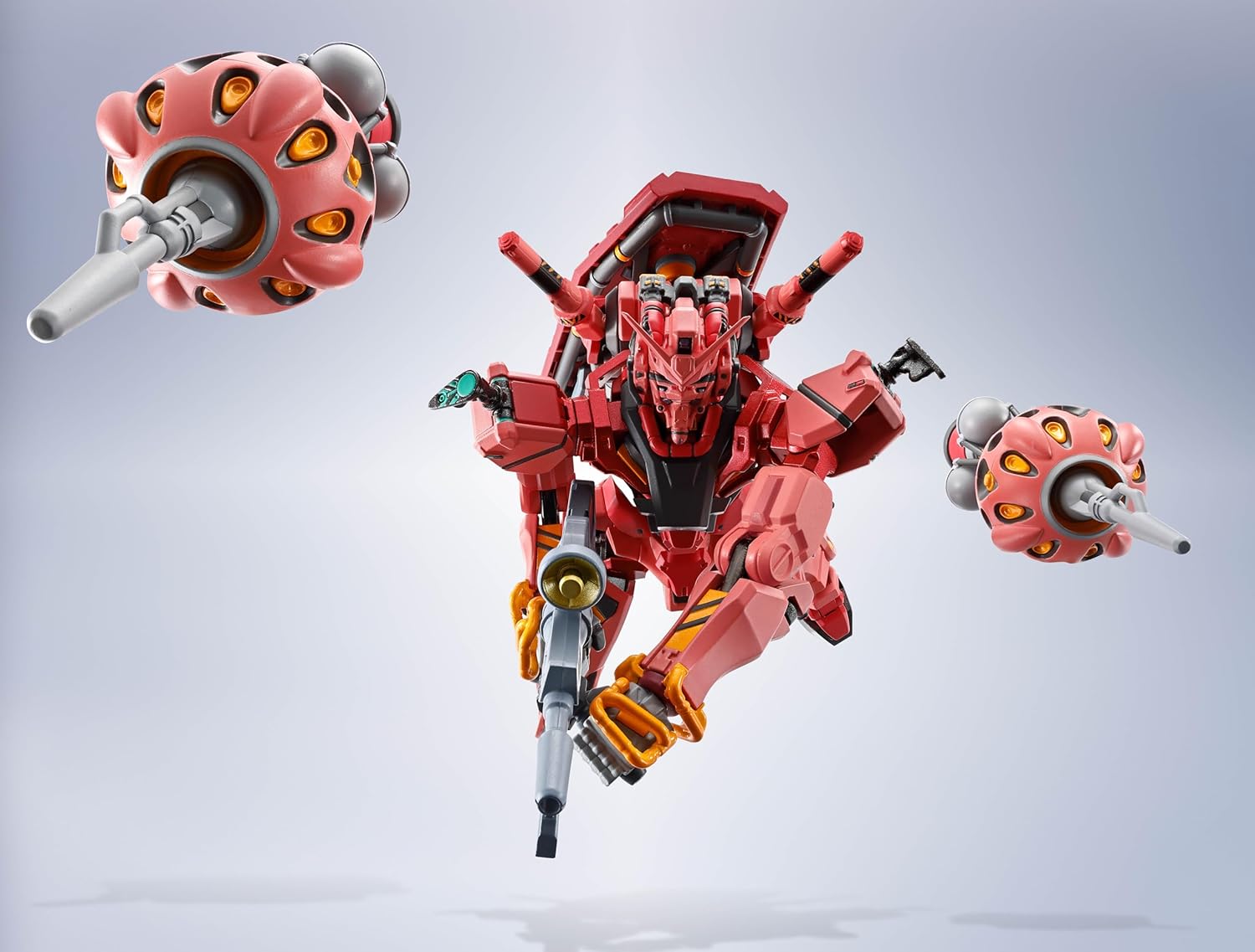 TAMASHII NATIONS - Mobil Takım Gundama Gquuuuuuuux - Kırmızı Gundamlı Metal Robot Ruhlar Figürü