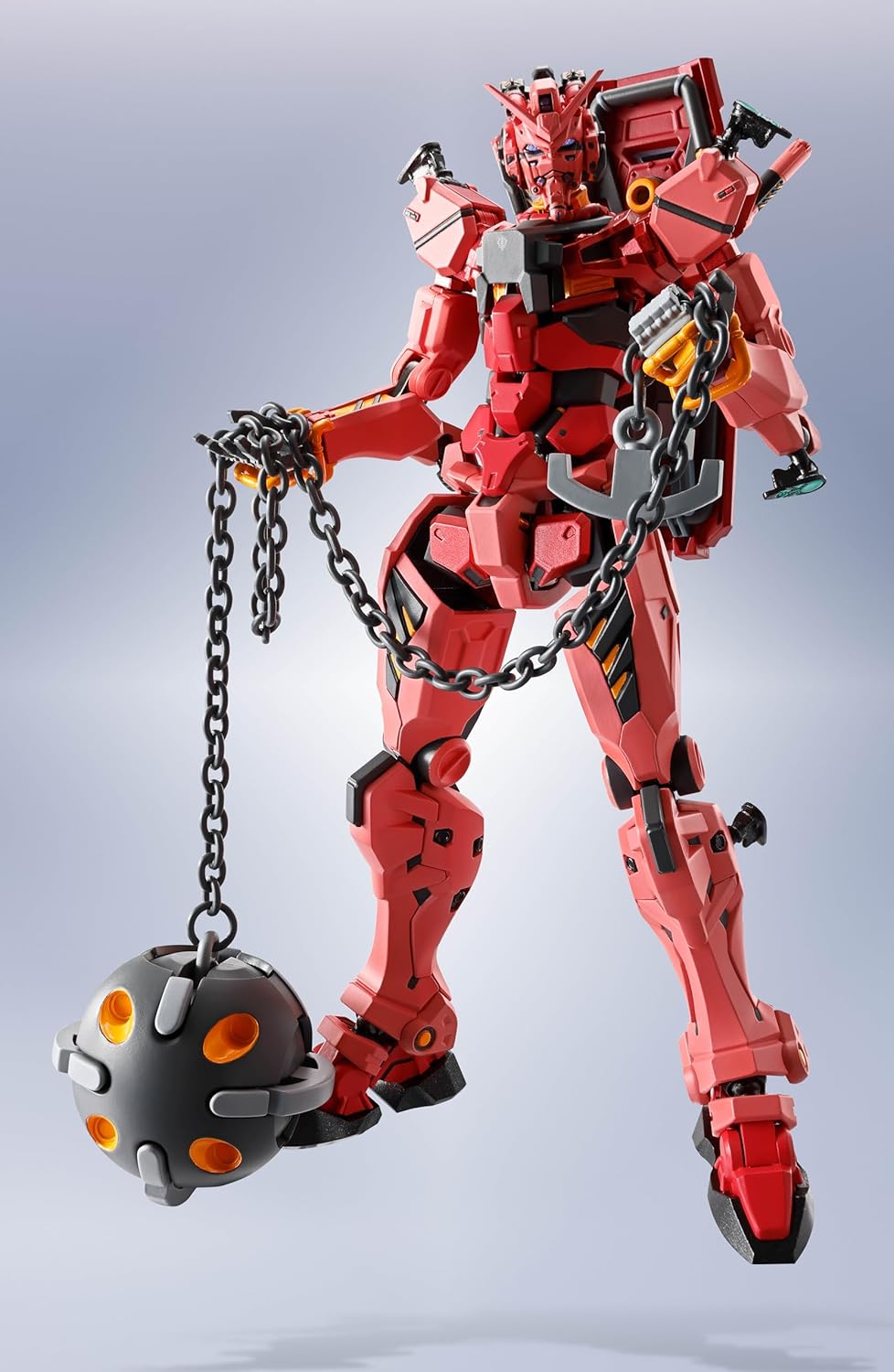 TAMASHII NATIONS - Mobil Takım Gundama Gquuuuuuuux - Kırmızı Gundamlı Metal Robot Ruhlar Figürü