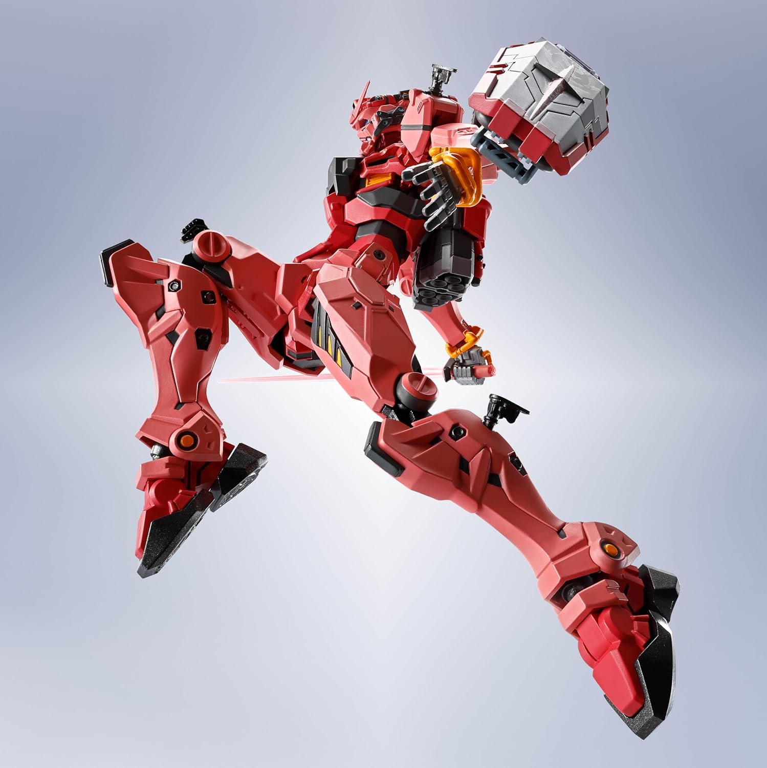 TAMASHII NATIONS - Mobil Takım Gundama Gquuuuuuuux - Kırmızı Gundamlı Metal Robot Ruhlar Figürü