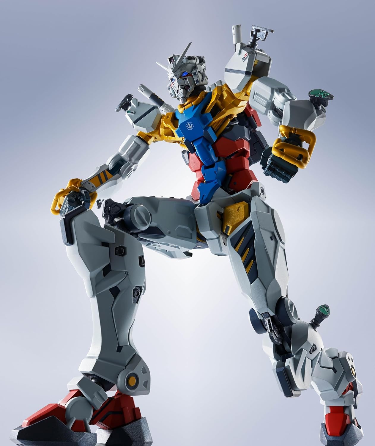 TAMASHII NATIONS - Kombinezon mobilny Gundam GQuuuuuux - Biała figurka Gundam Metal Robot Spirits