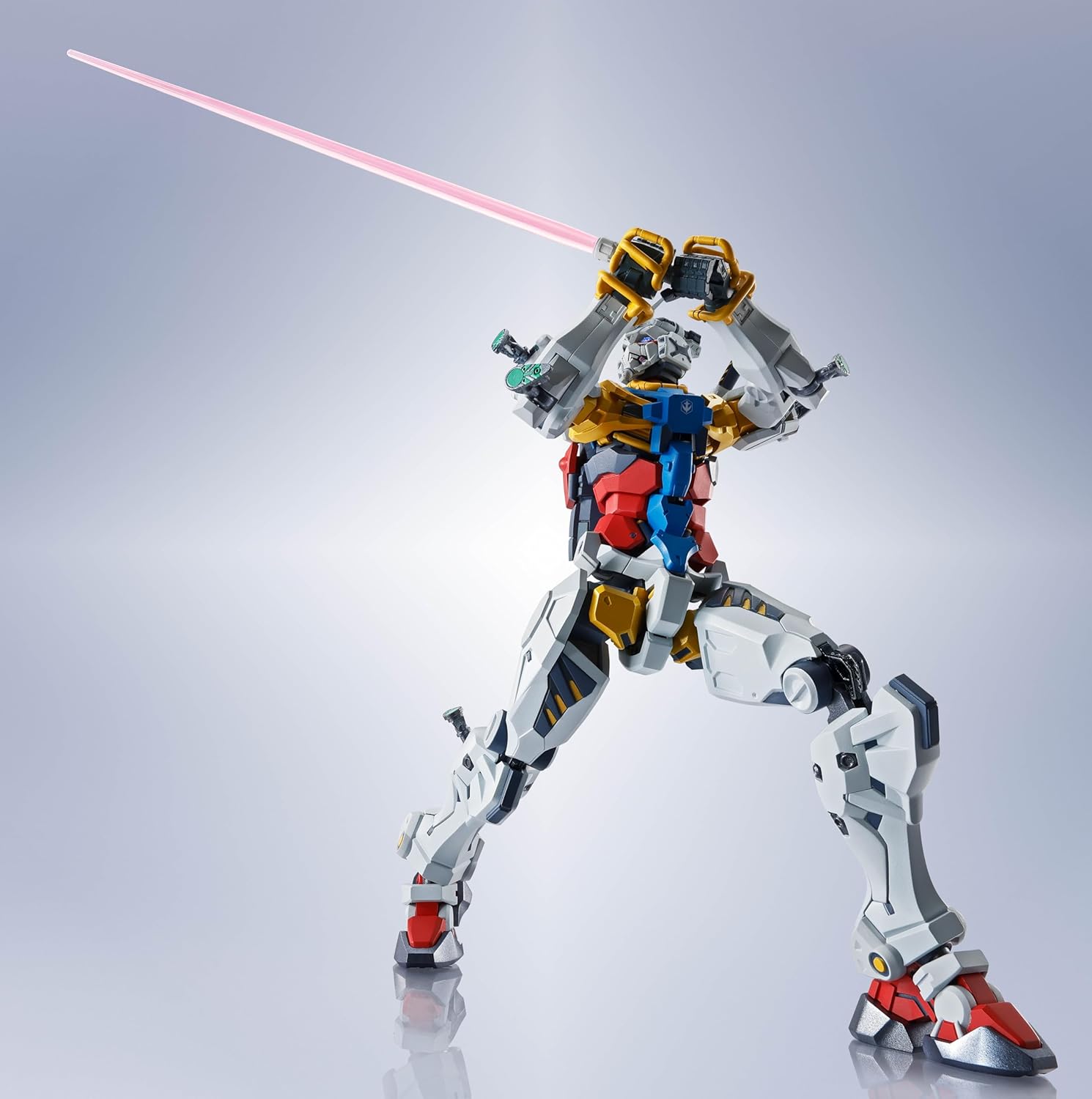 TAMASHII NATIONS - Kombinezon mobilny Gundam GQuuuuuux - Biała figurka Gundam Metal Robot Spirits