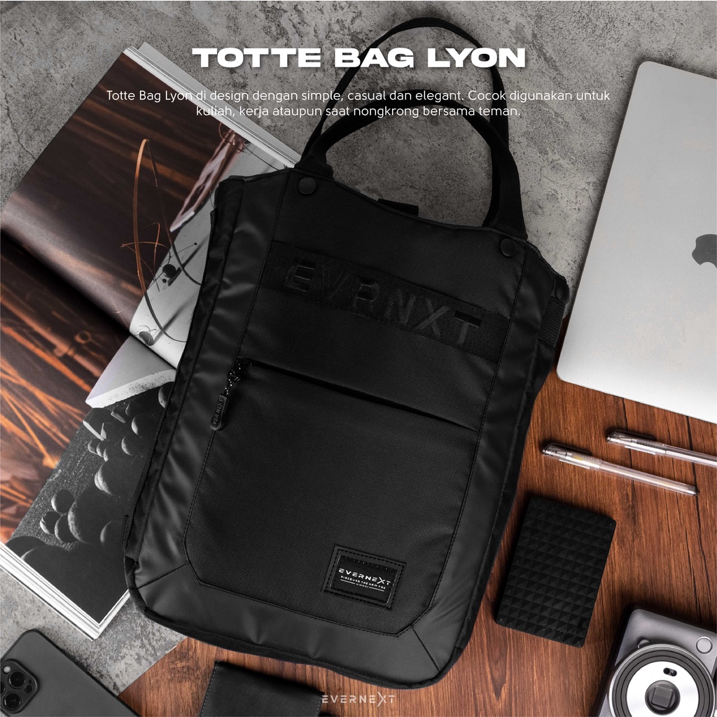 Evernext - Totte Bag Men Women Tote Bag Laptop Backpack Tote Bag Lyon Multifunction Men Women Totte Bag College Work · v2