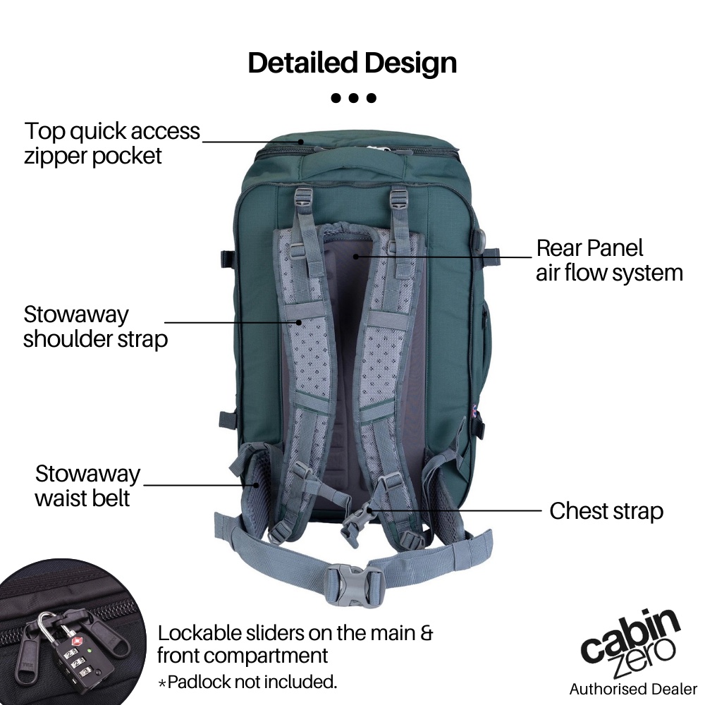 CabinZero ADV Pro 42L Adventure Cabin Bag · v2