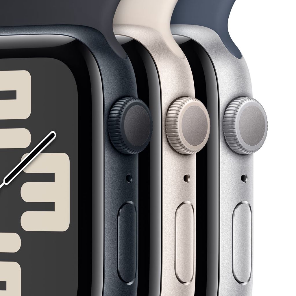 Apple Watch SE (GPS) mit Aluminiumgehäuse, Sportarmband