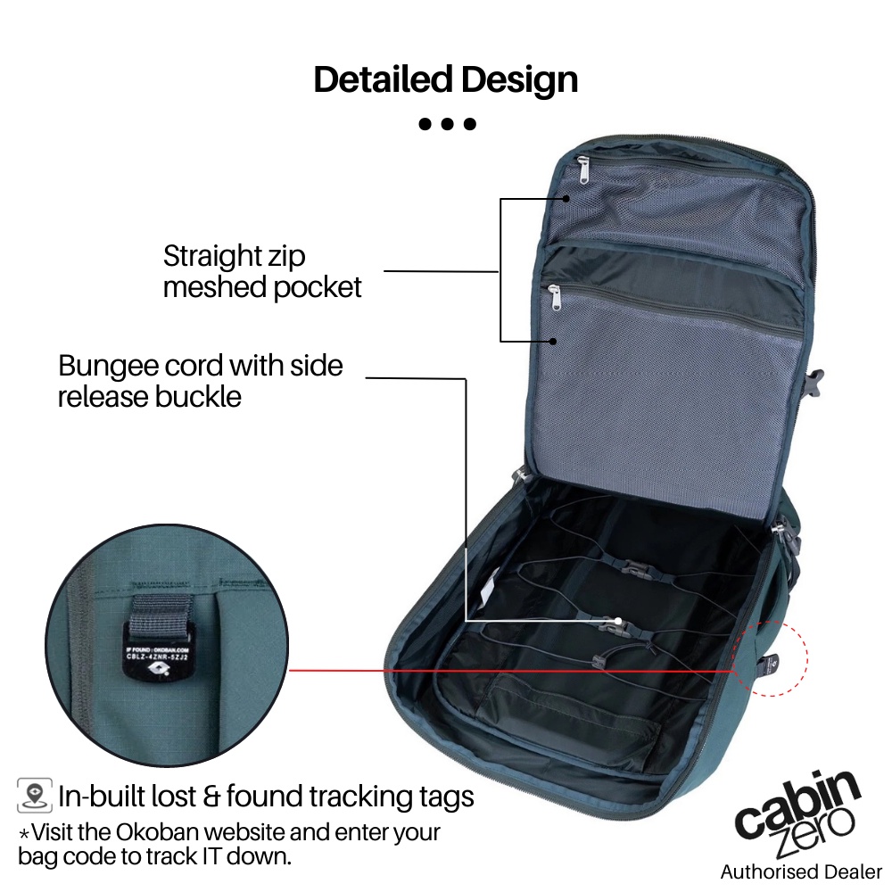 CabinZero ADV Pro 42L Adventure Cabin Bag · v2