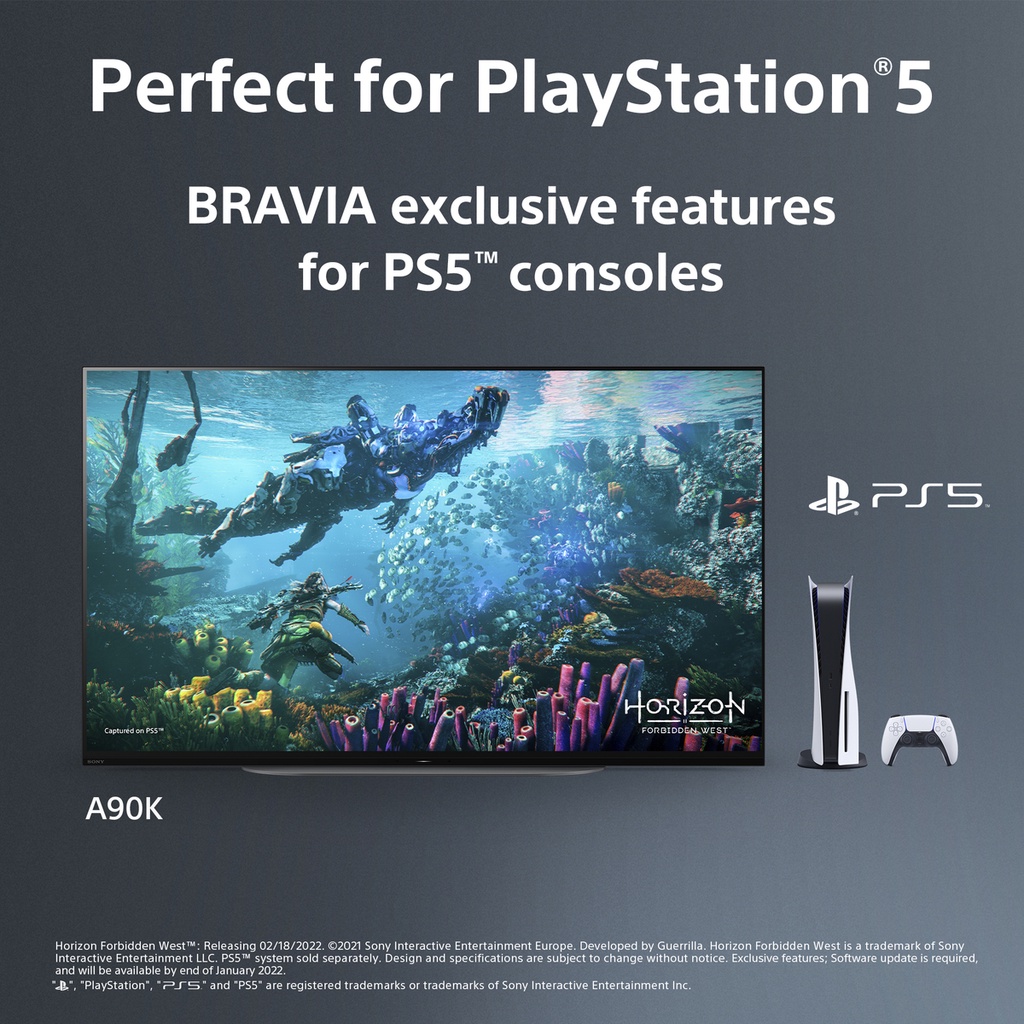 Sony Singapore | 48" A90K | 4K OLED TV | 48A90K | Google TV | 3 Years Warranty · v2