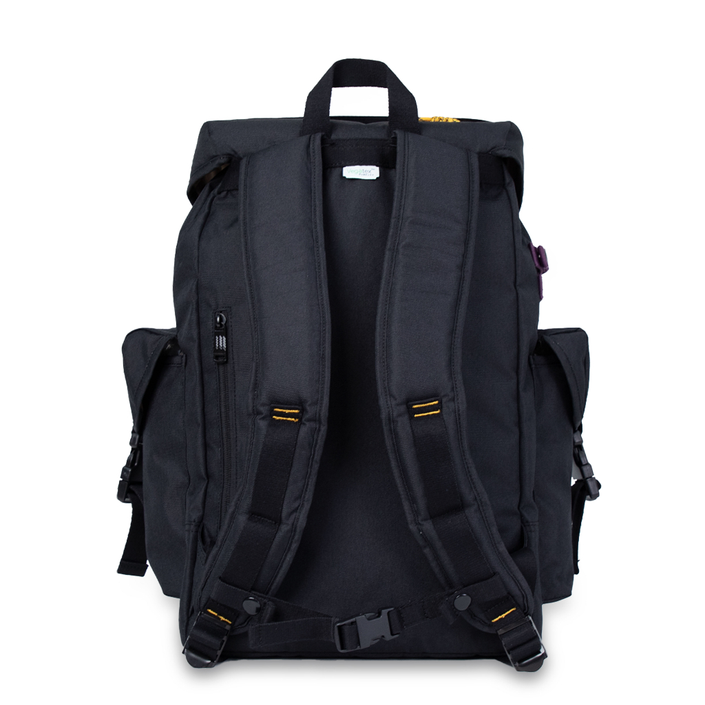 Doughnut Grounder Happy Camper Series 26.5L Unisex Travel School College Lightweight Commute Casual Daypacks Drawstring Bag Backpack · v4