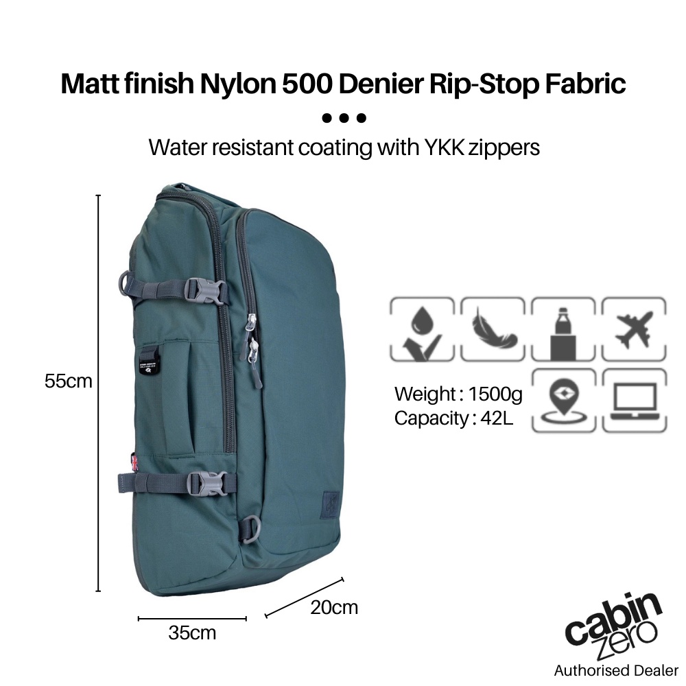 CabinZero ADV Pro 42L Adventure Cabin Bag