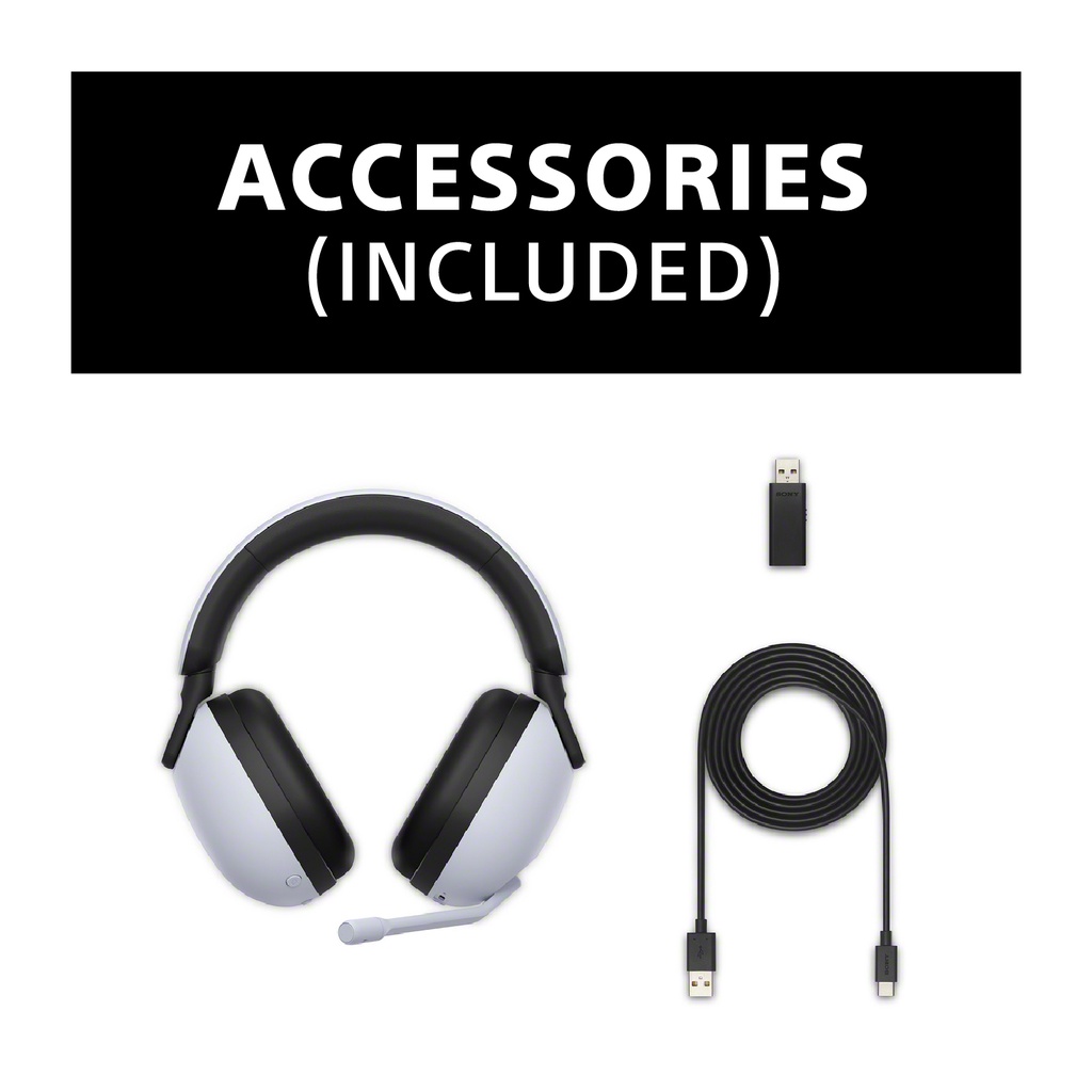 Sony Singapore INZONE H9 | Cuffie da gioco | WH-G900N | Cuffie wireless con cancellazione del rumore