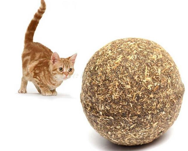 1000PCS Pet Cat Natural Catnip Treat Ball Favor Home Chasing Toys Healthy Safe Edible Treating