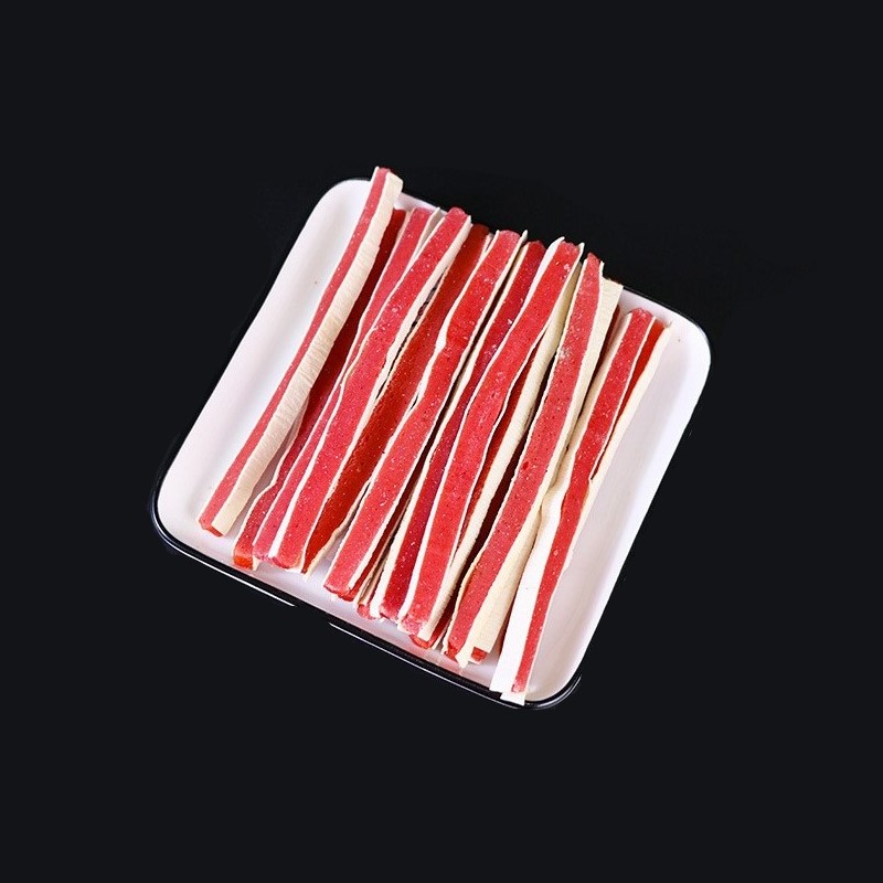 Coffret cadeau de 1300 g de snacks pour chiens, nourriture saine pour animaux de compagnie, poulet, canard et bœuf, récompense pour l'entraînement des dents, nouveauté 2021