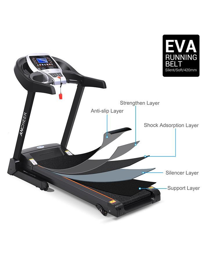 2.25hp Electric Treadmill Folding Electric Running Training Machine Fitness Treadmill Gym Home Sport Fitness Equipment · v2