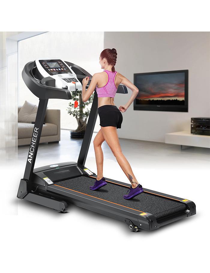 Tapis roulant elettrico da 2,25 hp Macchina da corsa elettrica pieghevole Tapis roulant per fitness da palestra Attrezzatura per sport domestici