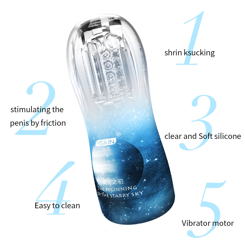 Vibrating Massager vagina real pussy Male Sex Masturbation Machine Adults Toys pussys male masturbator cup For Men · v2