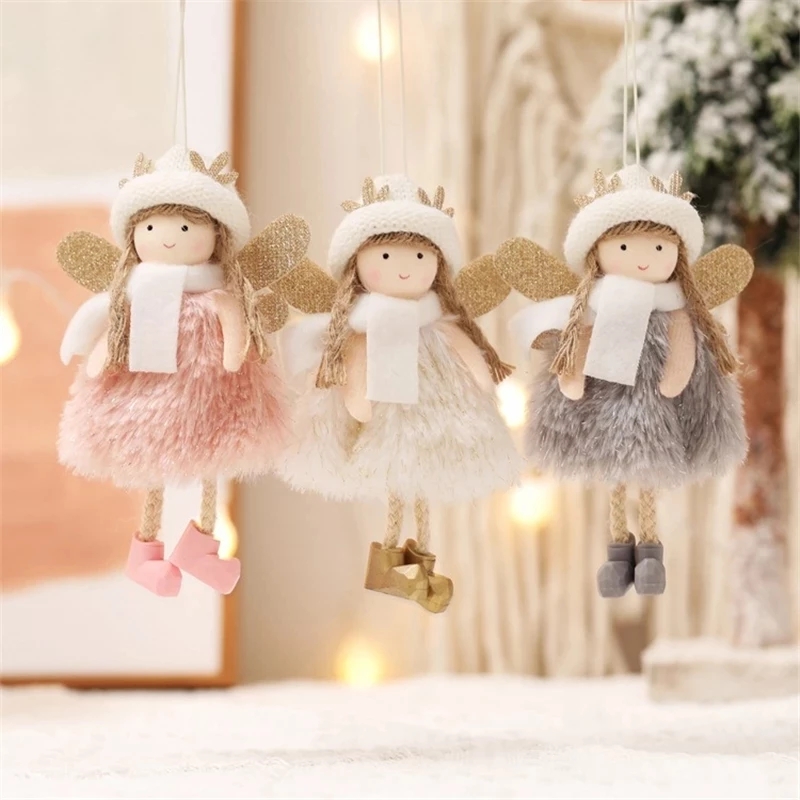 Noel Decoration 2022 Christmas Angel Pendants Christmas Tree Decorations New Year 2023 Xmas Gifts Navidad Christmas Ornaments · v3