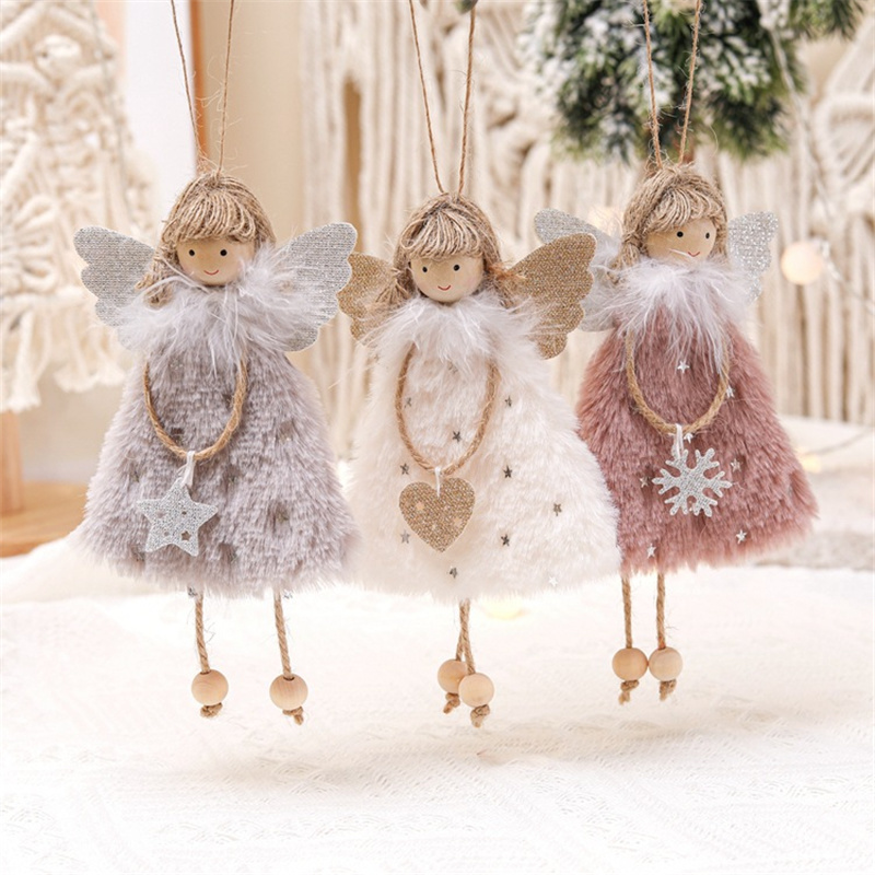 Noel Decoration 2022 Christmas Angel Pendants Christmas Tree Decorations New Year 2023 Xmas Gifts Navidad Christmas Ornaments · v3
