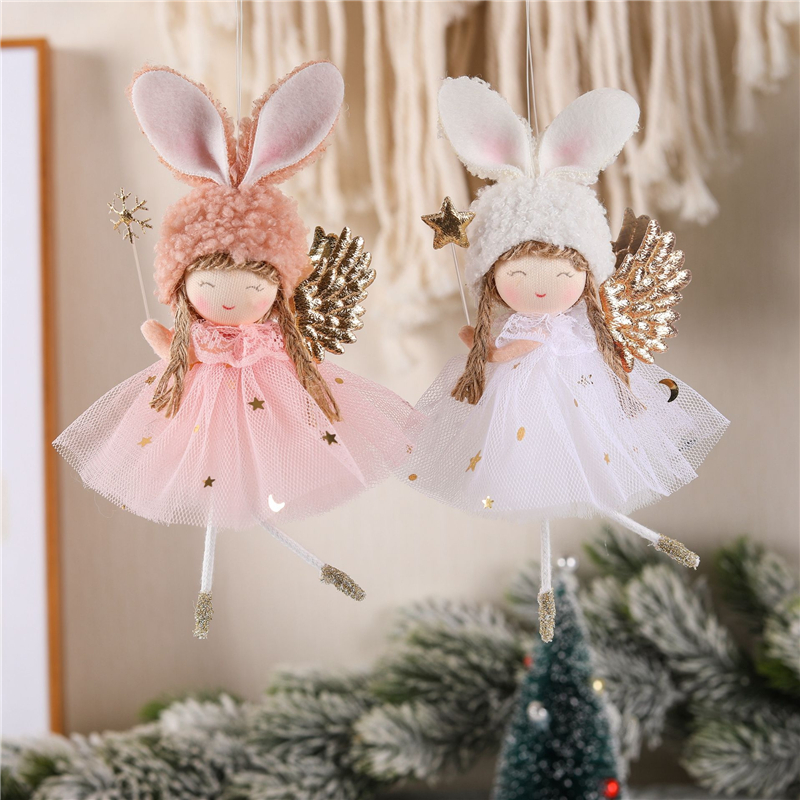 Noel Decoration 2022 Christmas Angel Pendants Christmas Tree Decorations New Year 2023 Xmas Gifts Navidad Christmas Ornaments · v3