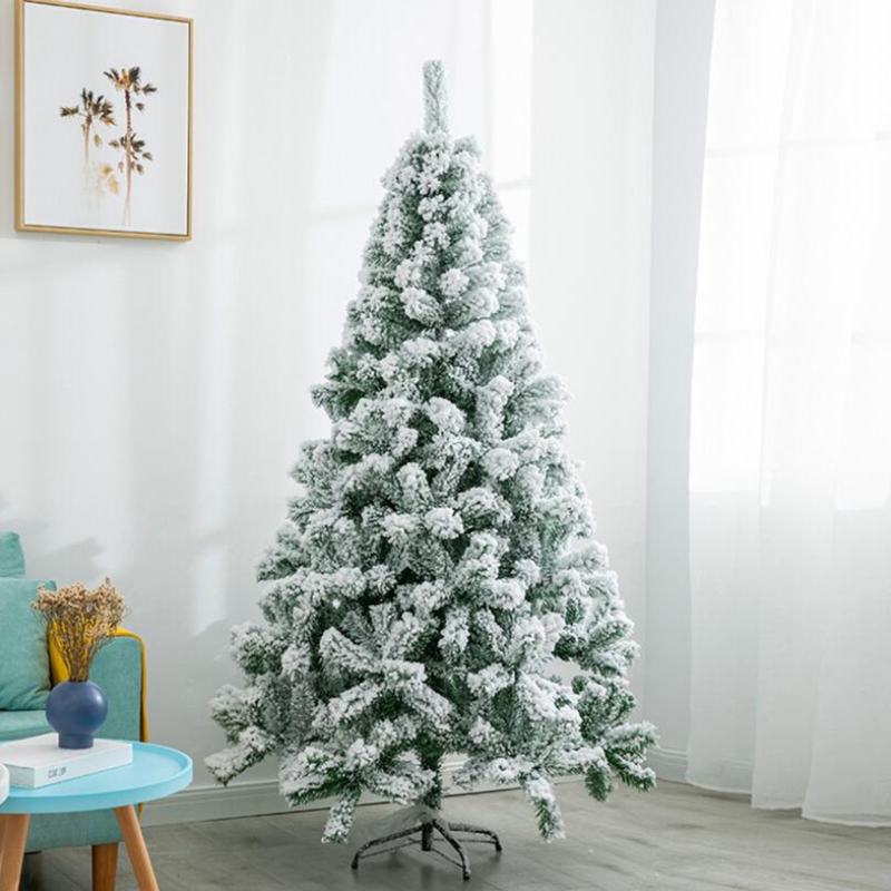 Artificial White Snow Christmas Tree Ornament Adornment Desktop Party Decoration · v3