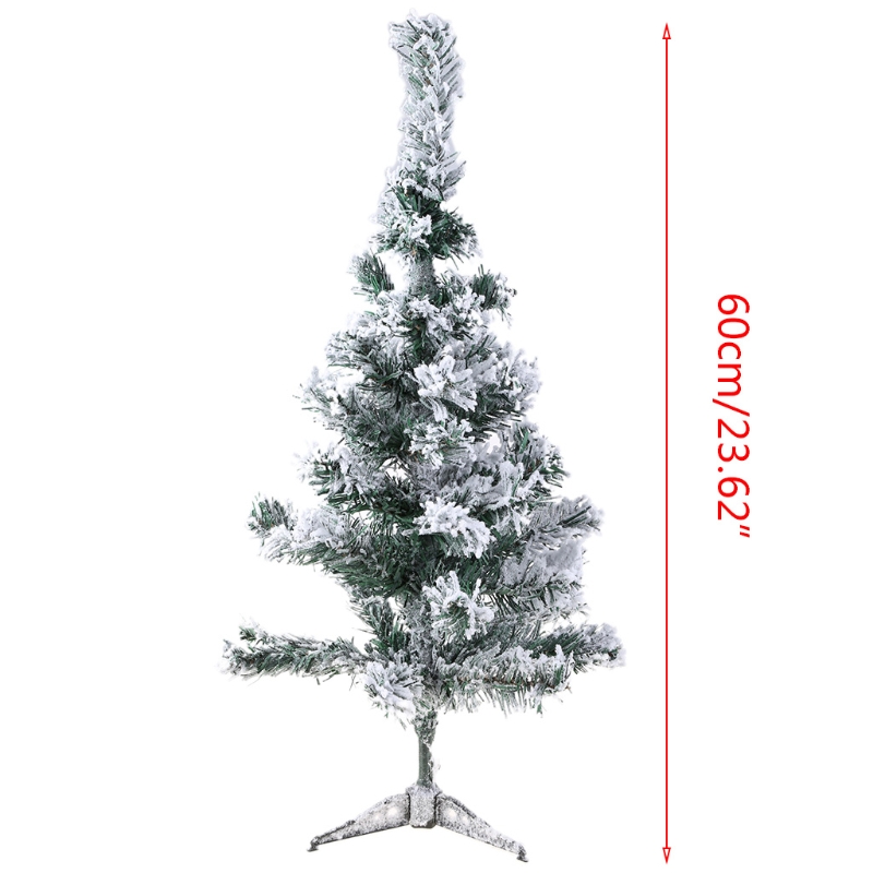 Artificial White Snow Christmas Tree Ornament Adornment Desktop Party Decoration · v3