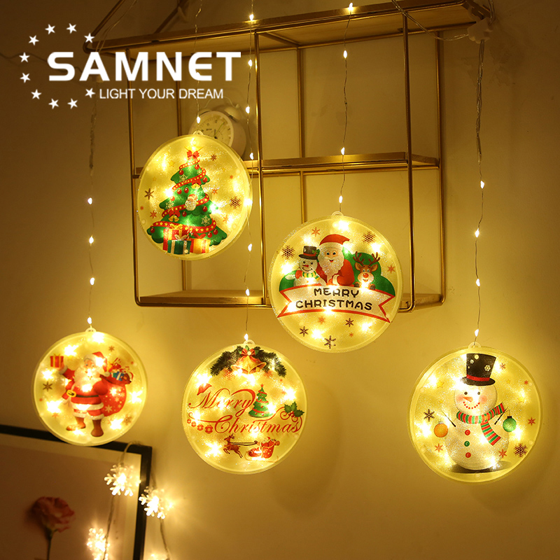 Christmas Decoration Holiday Light LED String Light Room Decoration Accessories USB Plug Christmas Hanging Fairy Light For Home · v2