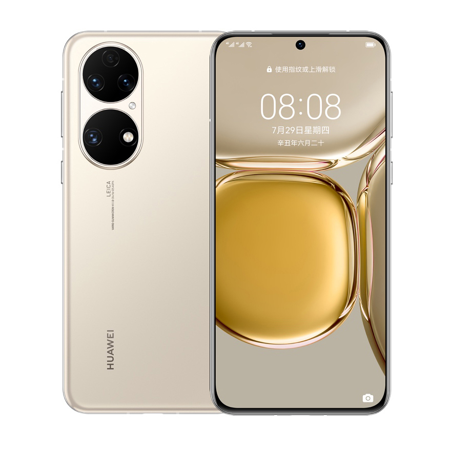 Original Huawei P50 Handy 6,5" 8G+128G Snapdragon 888 Octa Core HarmonyOS 2.0 IP68 Staub/Wasser 66W SuperCharge Smartphone