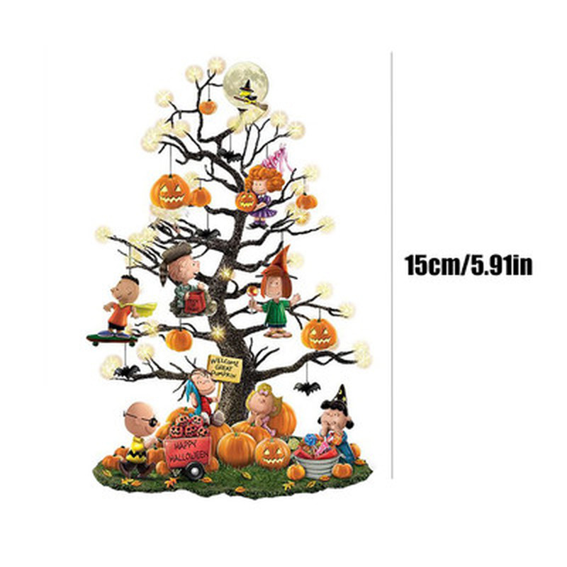 Halloween Decorations Christmas Tree Pumpkin Lights Bats Christmas Decorations Paper Decorations Home Decorations Navidad · v2