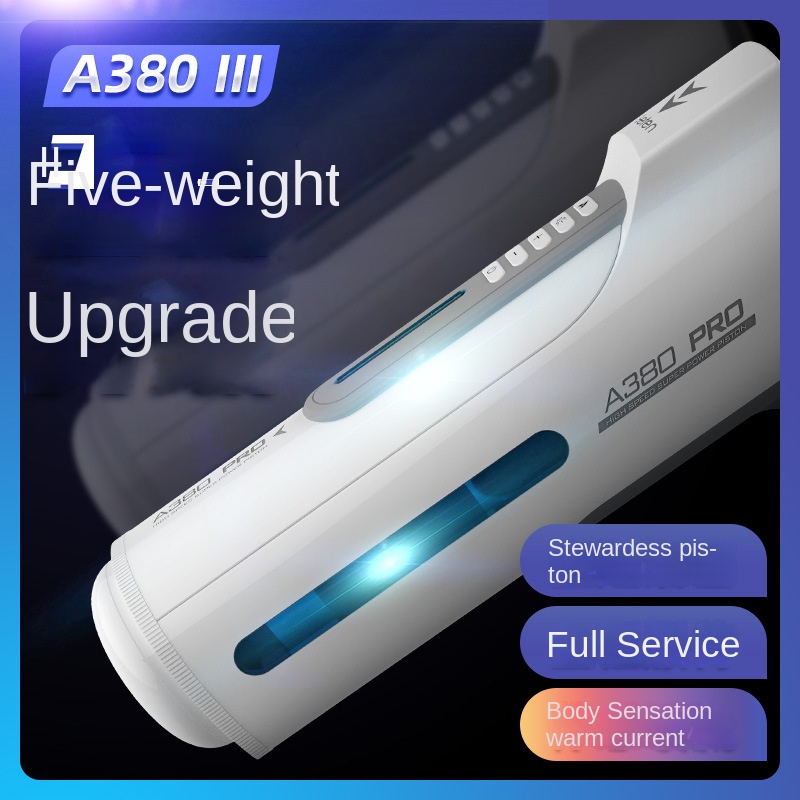 Fully automatic telescopic rotating silicone vaginal masturbation device for male adult products male masturbation device · v2