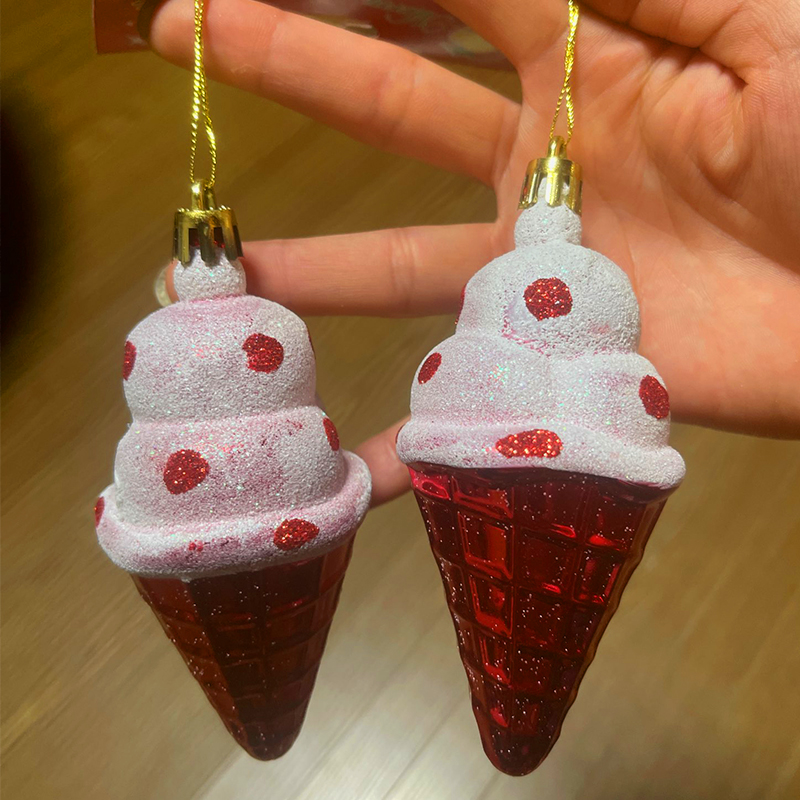 1set Christmas Decoration Snowman Crutch Christmas Tree Hanging Ornaments for Home Xmas Decorations Navidad Gift New Year Gift · v2