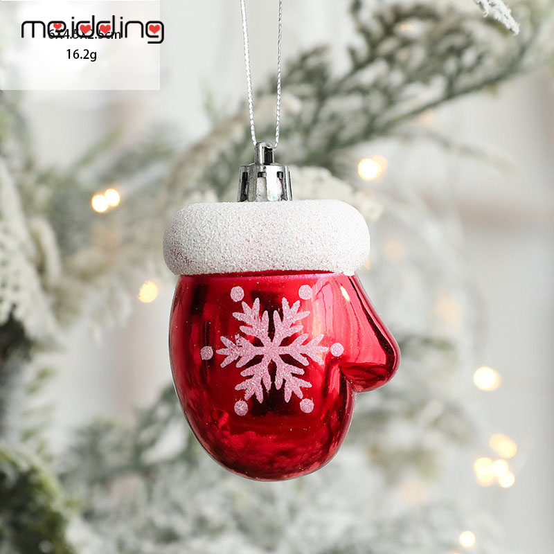 1set Christmas Decoration Snowman Crutch Christmas Tree Hanging Ornaments for Home Xmas Decorations Navidad Gift New Year Gift · v2