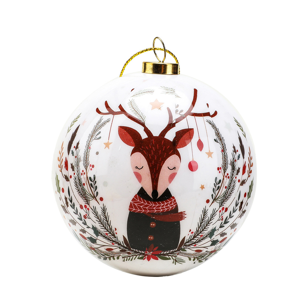 21 Styles Foam Christmas Balls Xmas Tree Hanging Ball Ornaments Christmas Pendants For New Year Navidad Home Decoration