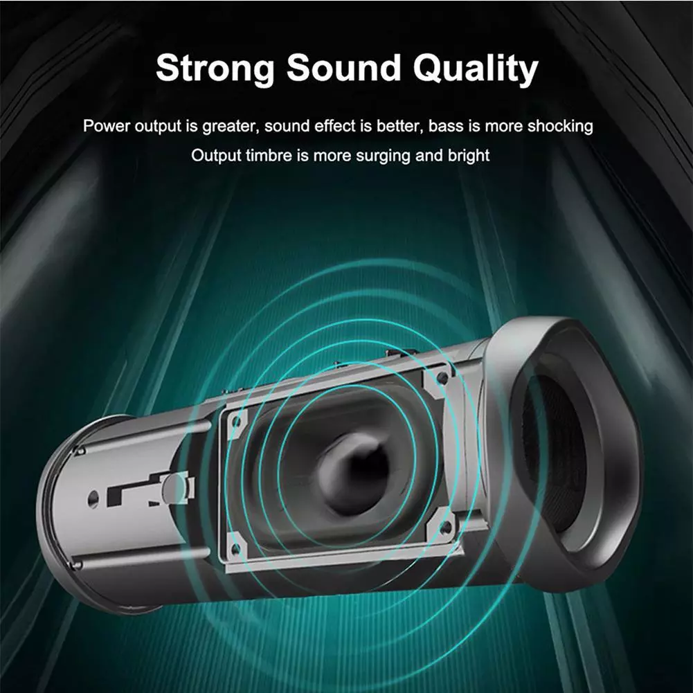 Altavoz inalámbrico Flip 6, Bluetooth, impermeable, estéreo, bajo, pista de música, altavoz, tweeter, portátil IPX7, fiesta de viaje al aire libre