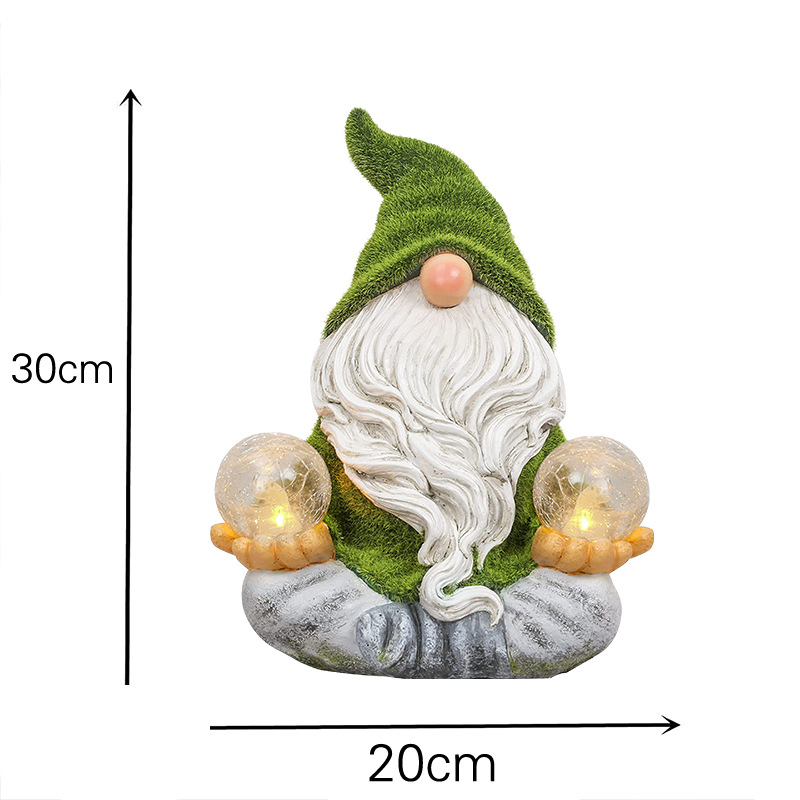 Christmas Sticker Garden Lilliputian Dwarf Wall Sticker Faceless Man Window Sticker Glass Decal Merry Christmas Decor For Home · v2