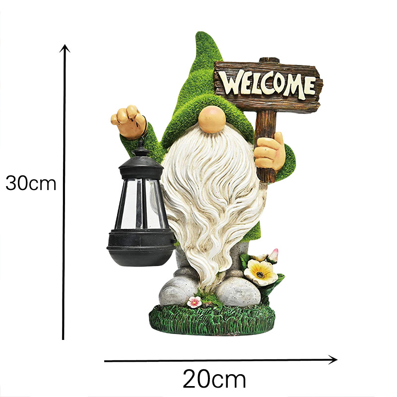 Christmas Sticker Garden Lilliputian Dwarf Wall Sticker Faceless Man Window Sticker Glass Decal Merry Christmas Decor For Home · v2