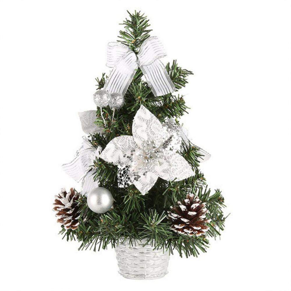 20cm Artificial Tabletop Mini Christmas Tree Decoration For Home Party DIY Festival Supplies Christmas Decoration Ornaments · v4