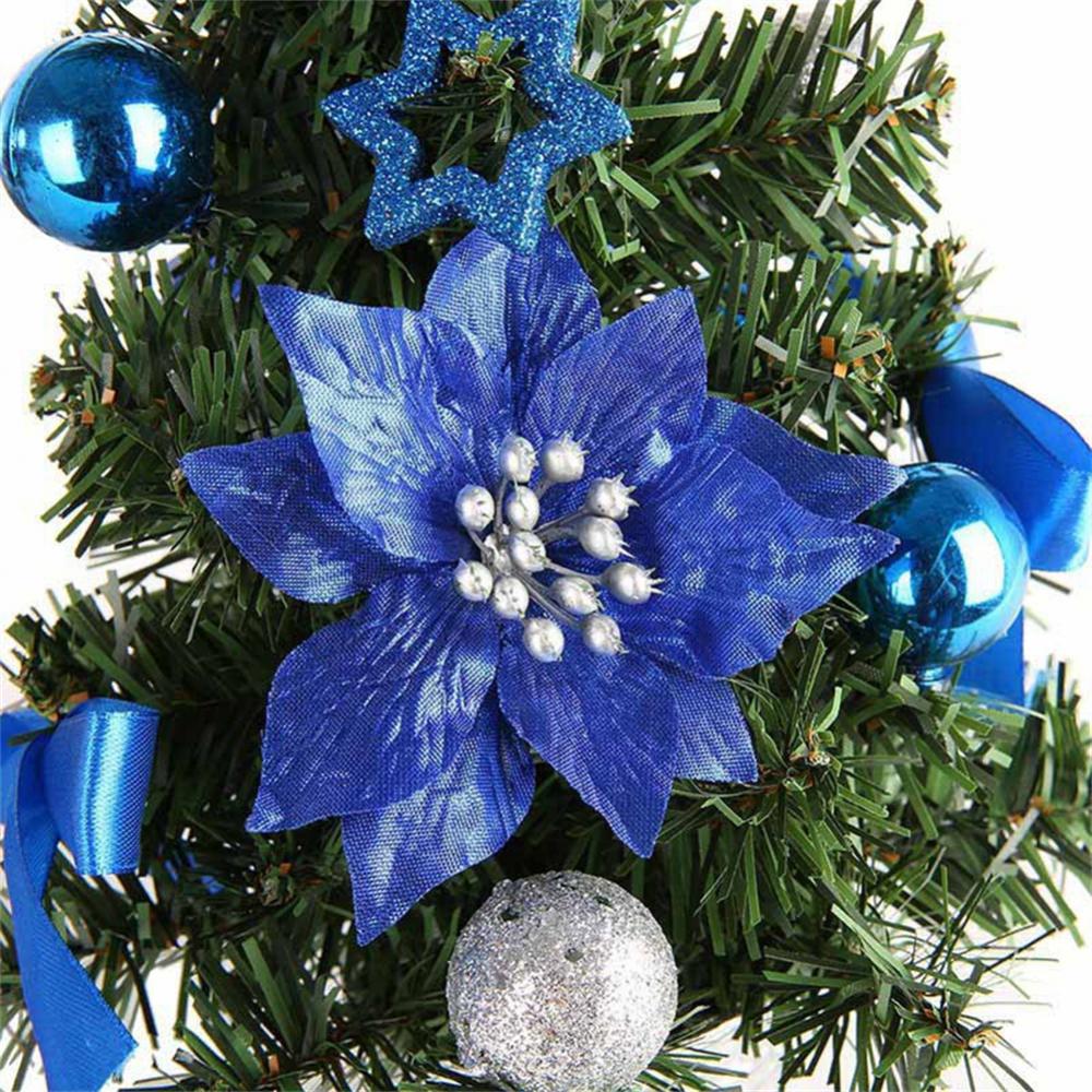 20cm Artificial Tabletop Mini Christmas Tree Decoration For Home Party DIY Festival Supplies Christmas Decoration Ornaments · v4