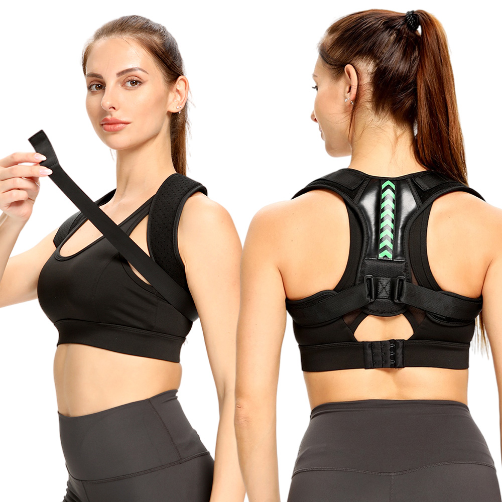 Adjustable Back Shoulder Posture Corrector Belt Clavicle Spine Support Reshape Your Body Home Office Sport Upper Back Neck Brace · v2