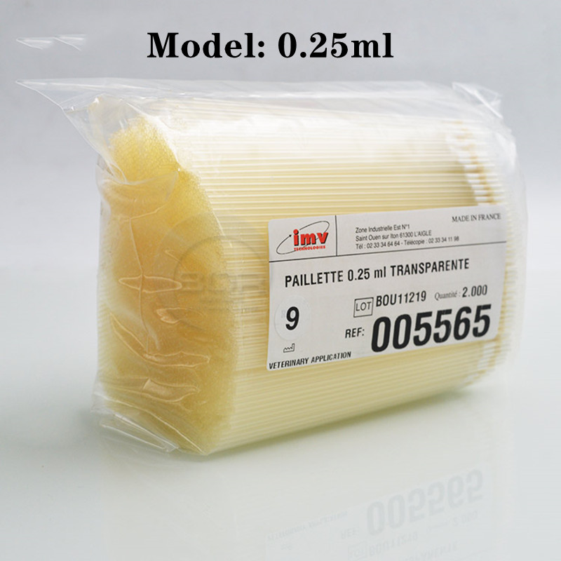 Cattle Frozen Semen Fine Tube IMV Bovine Frozen Seminal Tube 2000 Pcs Cow Artificial Insemination Freezes Fine Tube Scissors · v5