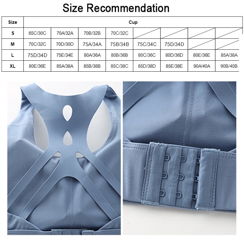 Cloud Hide Sport-BH für Damen, Push-Up-Unterwäsche, Fitness, Yoga, Tank, Crop-Top, BHs, athletische Weste, Gymnastikshirt, Sport, Laufen, Sportbekleidung