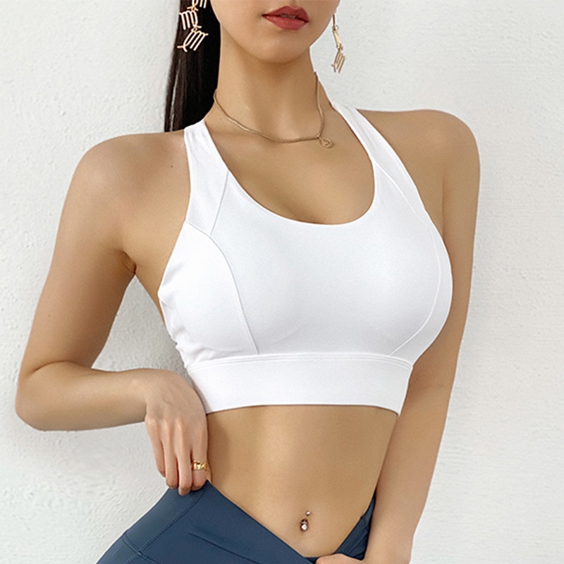 Cloud Hide Sport-BH für Damen, Push-Up-Unterwäsche, Fitness, Yoga, Tank, Crop-Top, BHs, athletische Weste, Gymnastikshirt, Sport, Laufen, Sportbekleidung