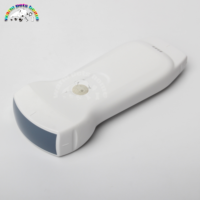 Color Doppler Wireless Probe 128 elements 3 in 1 Convex/Linear/Phased Probe Transducer Double Head