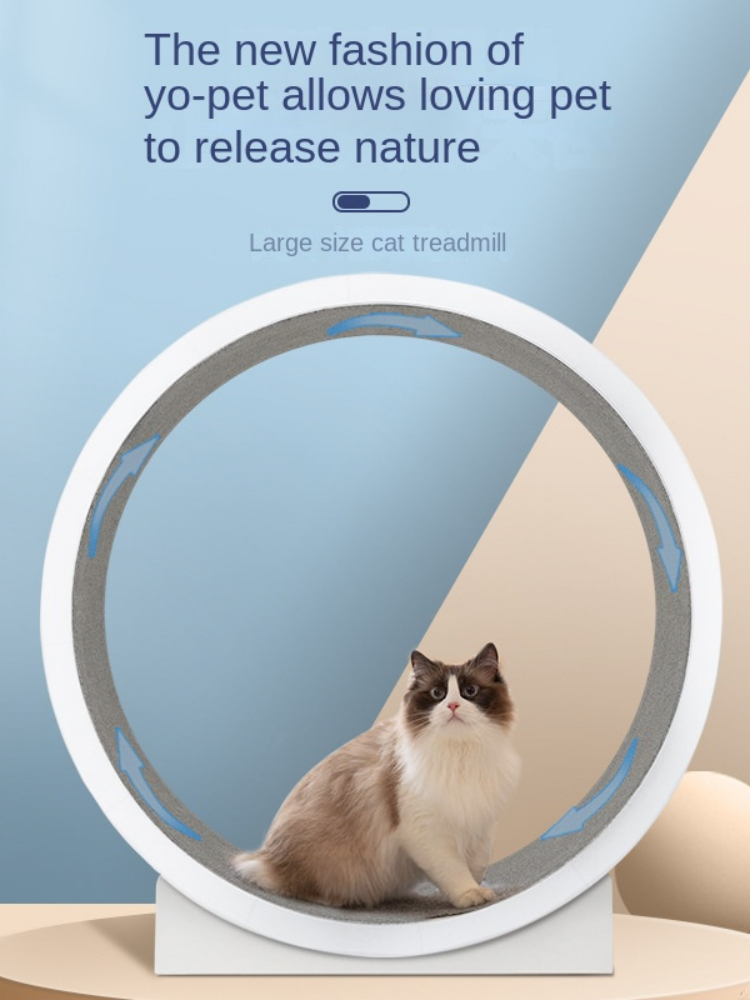 Diameter 120cm Cat Running Wheel Pet Treadmill Exercise Lose Weight Walking Fitness Toy Silent Dog Cat Toys Interactive Products · v4