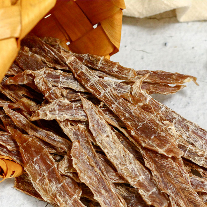Snack à base de magret de canard séché pour chien, viande pure et naturelle, sans sel, à sécher à basse température