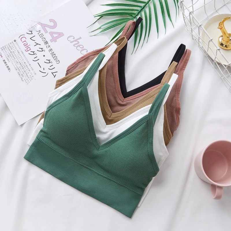 Dropshipping 1 pezzo, reggiseno corto sexy da donna, streetwear femminile, biancheria intima senza cuciture, lingerie sportiva, maglietta, reggiseno push up, top corto