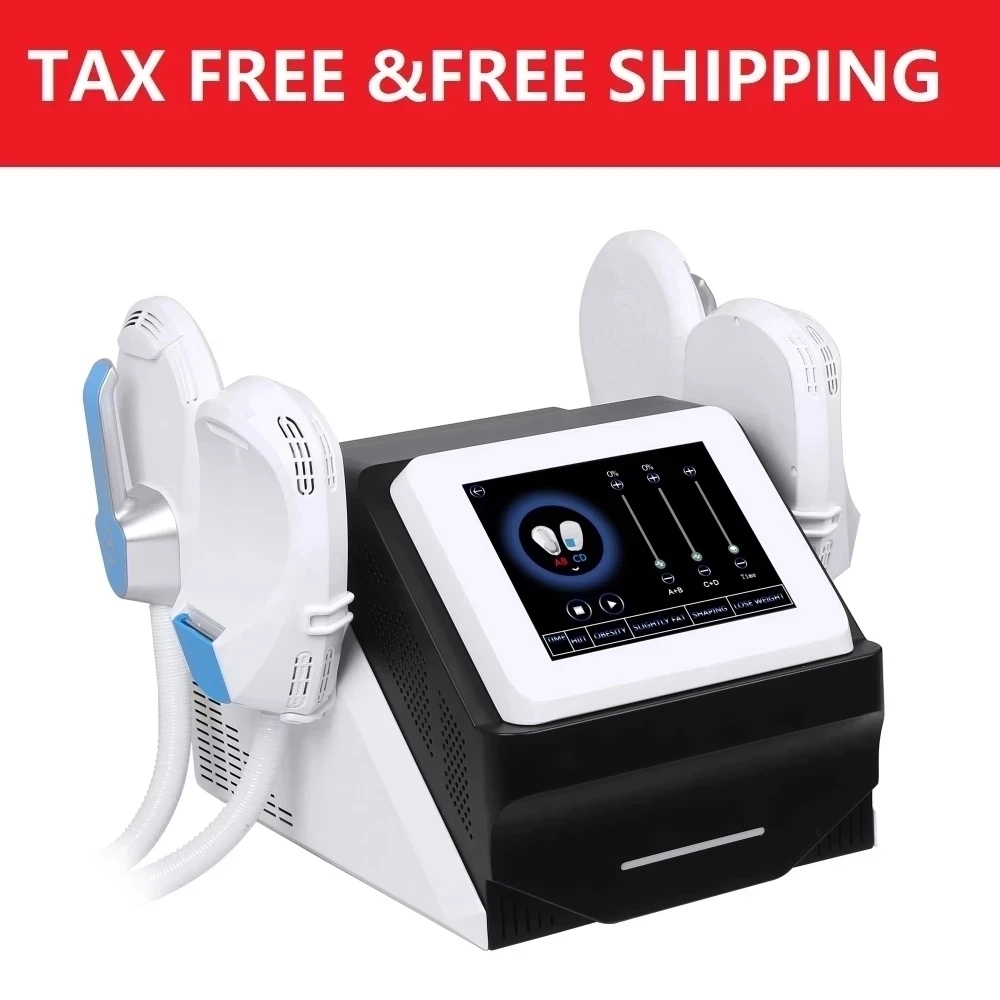 EmsSlim NEO Professional emszero Magnettrainer mit hoher Intensität, elektromagnetische Muskelstimulation, Gewichtsreduktion, Fettmaschine